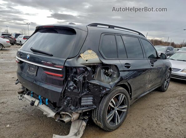 5UX23EM04P9P64302 2023 BMW X7 Черный Задняя правая четверть
