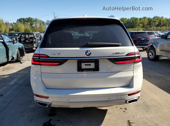 5UX23EM04R9U60129 2024 BMW X7 Белый Вид сзади