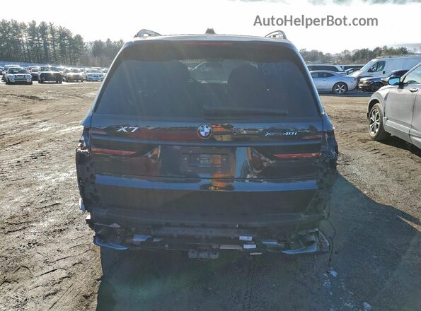 5UX23EM05R9U65971 2024 BMW X7 Blue Rear view