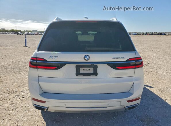 5UX23EM07P9P96161 2023 BMW X7 White Rear view