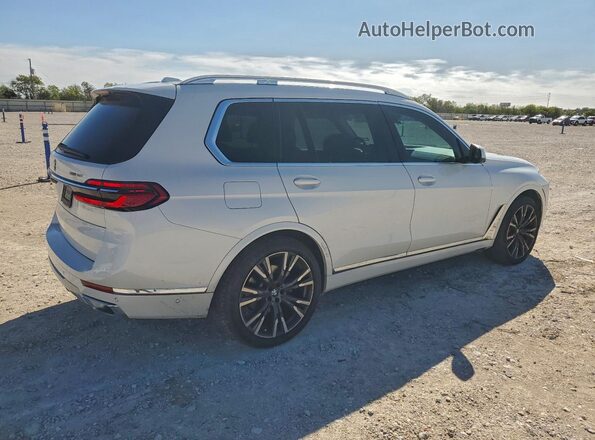 5UX23EM07P9P96161 2023 BMW X7 White Rear right