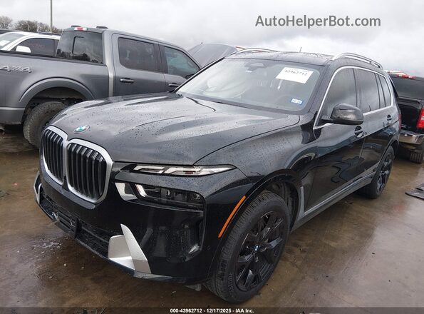 5UX23EM07R9T59490 2024 BMW X7 Черный Передняя левая четверть