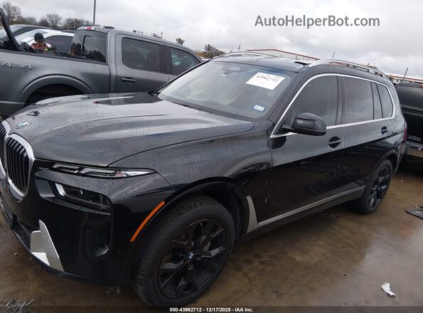 5UX23EM07R9T59490 2024 BMW X7 Черный Панорамный вид салона 360°