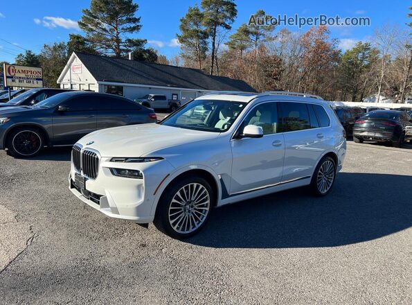 5UX23EM09P9P49780 2023 BMW X7 White Հետևի ձախ