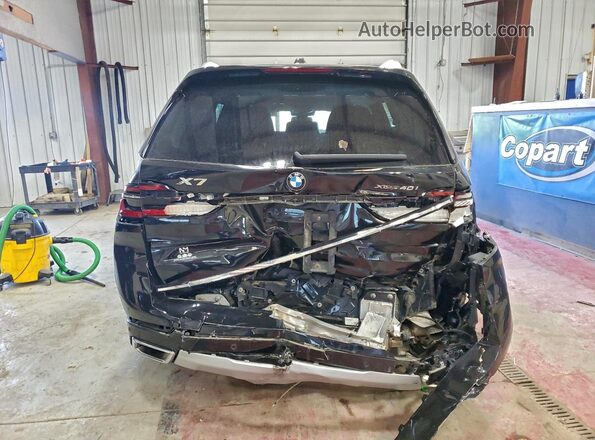 5UX23EM09R9W02457 2024 BMW X7 Черный Вид сзади