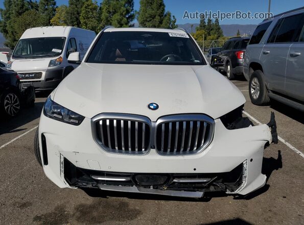 5UX23EU00R9U06228 2024 BMW X5 White Front view