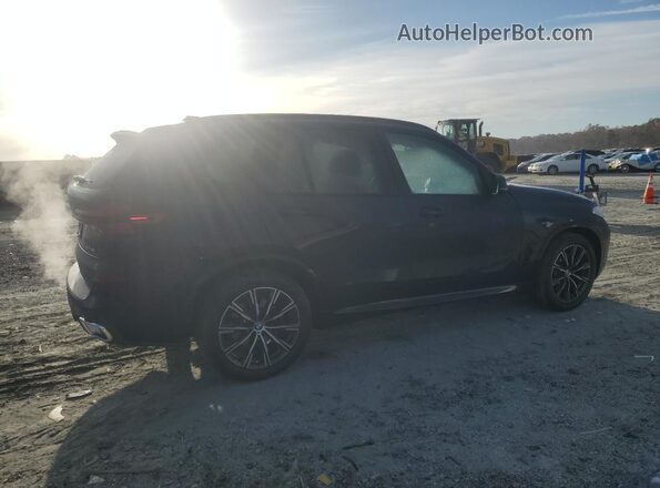 5UX23EU00R9V81496 2024 BMW X5 Blue Rear right