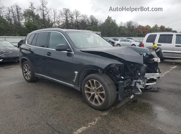 5UX23EU00S9X99184 2025 BMW X5 Black Przód prawy