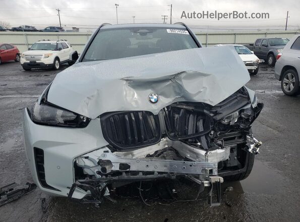 5UX23EU02R9W08861 2024 BMW X5 Gray Front view