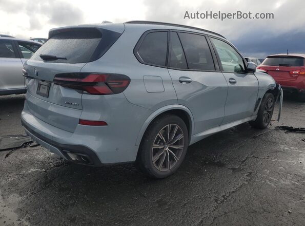 5UX23EU02R9W08861 2024 BMW X5 Gray Rear right