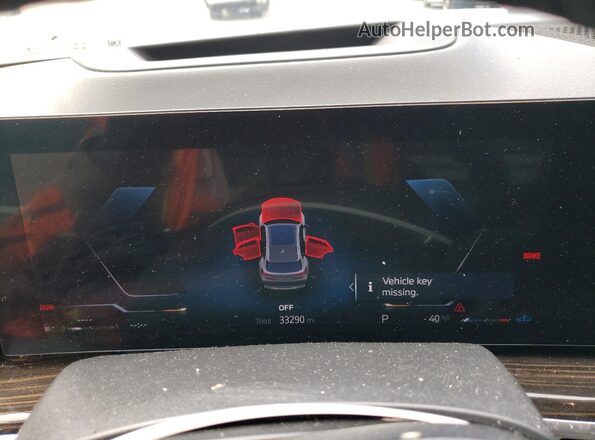 5UX23EU03R9S30873 2024 BMW X5 Silver Widok zestawu wskaźników