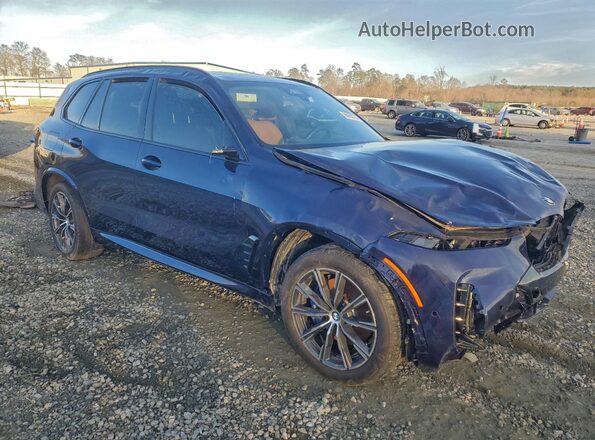 5UX23EU07R9U30803 2024 BMW X5 Blue წინა მარჯვენა