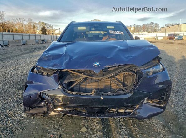 5UX23EU07R9U30803 2024 BMW X5 Blue წინა ხედი