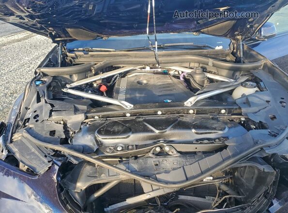 5UX23EU07R9U30803 2024 BMW X5 Blue უკანა სალონის ხედი