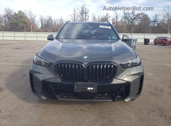5UX23EU08R9T54363 2024 BMW X5 Gray წინა ხედი