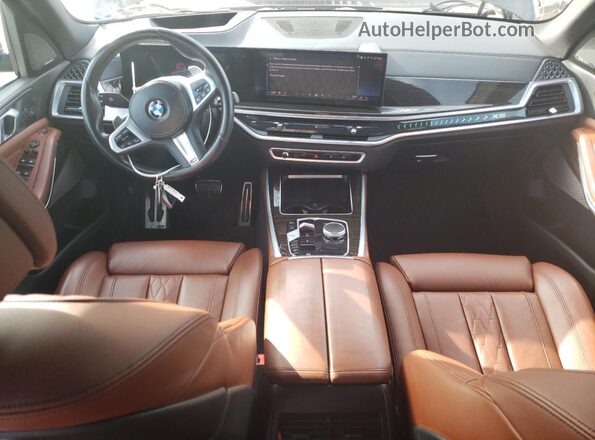 5UX23EU08R9T54363 2024 BMW X5 Gray წინა პანელის ხედი