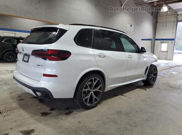 5UX23EU08R9T61930 2024 BMW X5 White Trasero derecho
