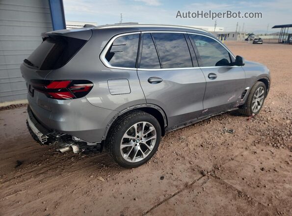 5UX23EU09R9V55141 2024 BMW X5 Gray Tył prawy