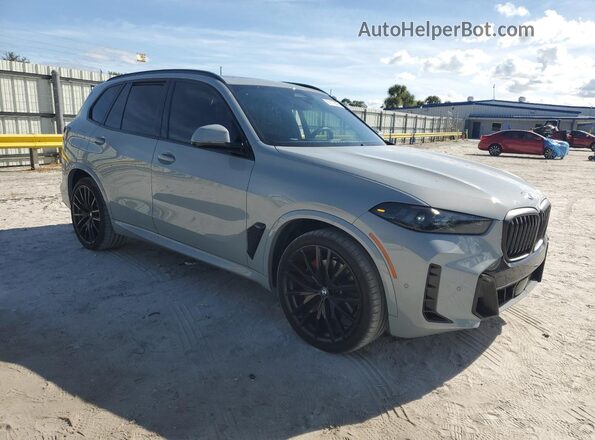 5UX23EU09R9V71355 2024 BMW X5 Gray Przód prawy
