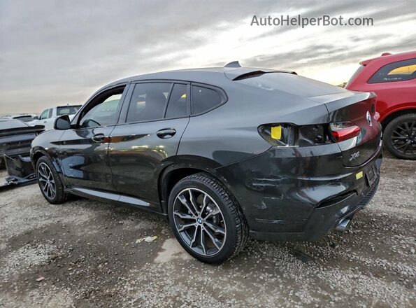 5UX2V1C03L9C01100 2020 BMW X4 Black Trasero izquierdo