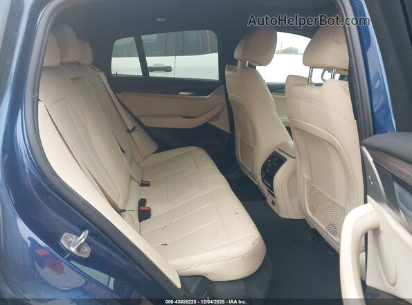 5UX2V1C03LLE67431 2020 BMW X4 Синий Вид наклейки с VIN-кодом