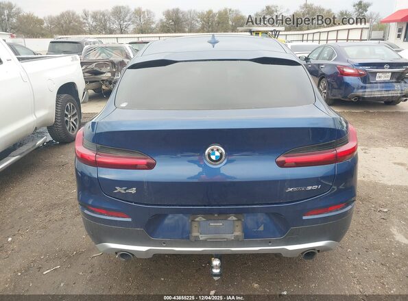 5UX2V1C03LLE67431 2020 BMW X4 Синий 