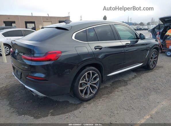 5UX2V1C03LLZ32870 2020 BMW X4 Gray Задня права чверть