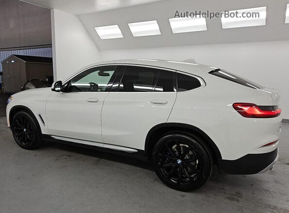 5UX2V1C04L9B65174 2020 BMW X4 Белый Задняя левая четверть