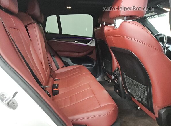 5UX2V1C04L9B65174 2020 BMW X4 Белый Вид задней части салона