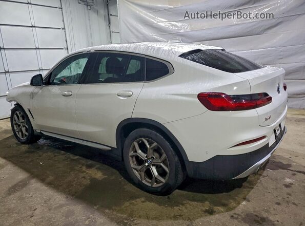 5UX2V1C04L9B74084 2020 BMW X4 White Հետևի ձախ