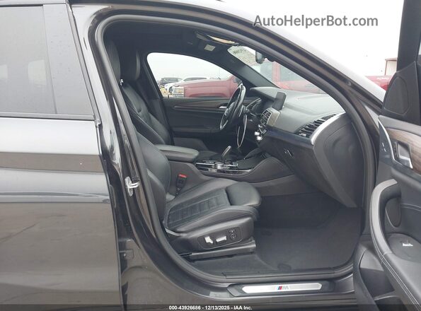 5UX2V1C05M9F04672 2021 BMW X4 Black Սալոնի դիմացի տեսք
