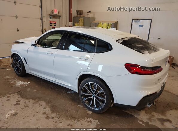 5UX2V1C06M9H07053 2021 BMW X4 White Rear left