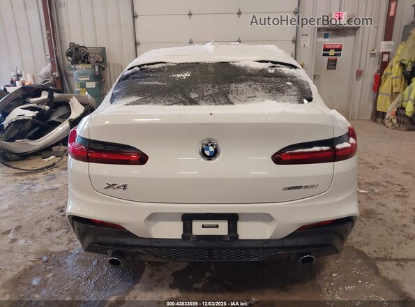 5UX2V1C06M9H07053 2021 BMW X4 White 