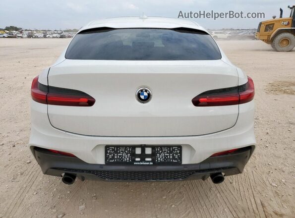 5UX2V1C0XM9G42532 2021 BMW X4 White Вид ззаду