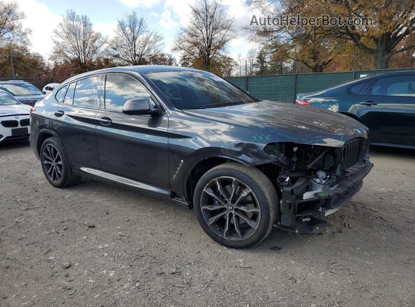 5UX2V5C09LLE69353 2020 BMW X4 Gray Առջևի աջ