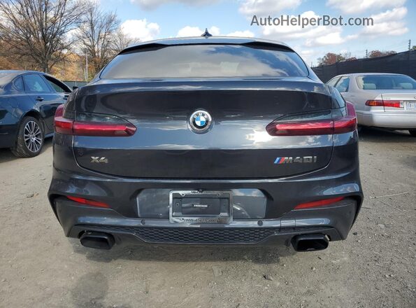 5UX2V5C09LLE69353 2020 BMW X4 Gray Հետևի տեսք