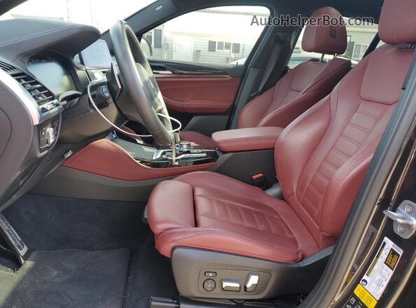 5UX2V5C09LLE69353 2020 BMW X4 Gray Սալոնի դիմացի տեսք