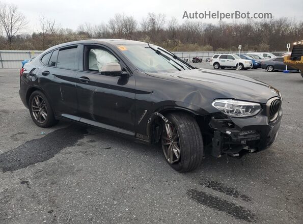 5UX2V5C09M9E07630 2021 BMW X4 Black Передня права чверть