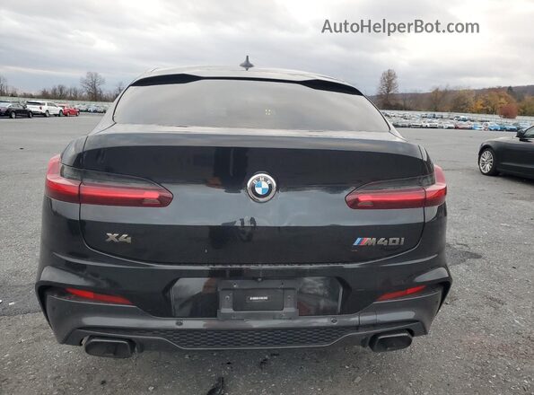 5UX2V5C09M9E07630 2021 BMW X4 Black Вид ззаду