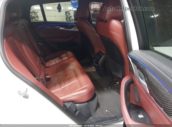 5UX2V5C0XM9D85248 2021 BMW X4 White Вид наклейки з VIN-кодом