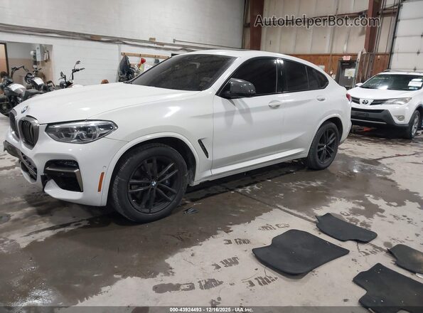 5UX2V5C0XM9D85248 2021 BMW X4 White Передня ліва чверть