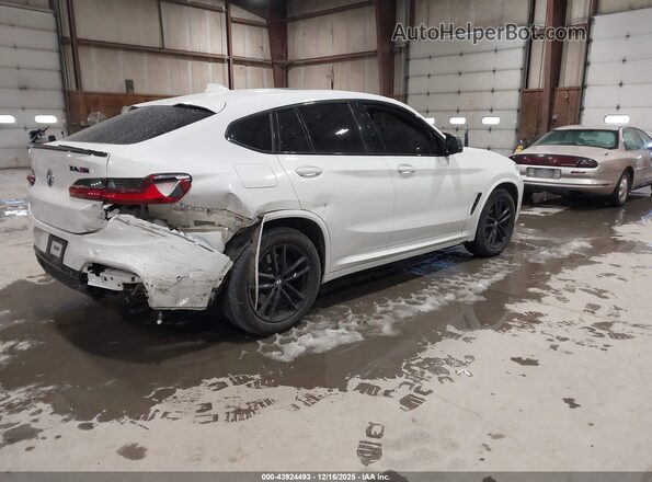 5UX2V5C0XM9D85248 2021 BMW X4 White Задня права чверть