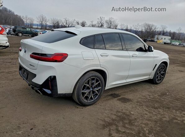 5UX33DT01P9T04319 2023 BMW X4 White Rear right
