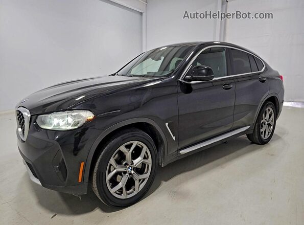 5UX33DT02N9M98730 2022 BMW X4 Черный Задняя правая четверть