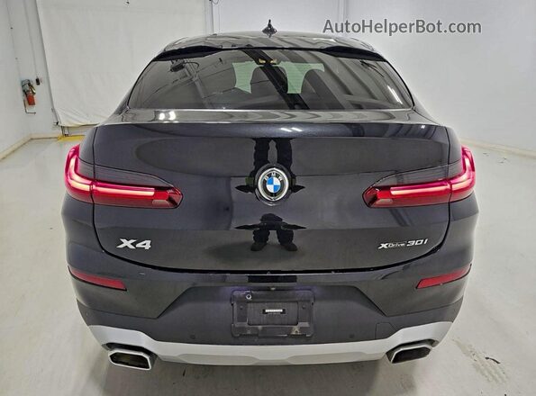5UX33DT02N9M98730 2022 BMW X4 Черный Панорамный вид салона 360°