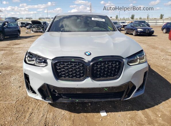 5UX33DT03R9T76447 2024 BMW X4 Серый Вид спереди