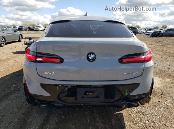 5UX33DT03R9T76447 2024 BMW X4 Серый Вид сзади