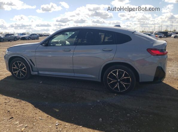 5UX33DT03R9T76447 2024 BMW X4 Серый Задняя левая четверть