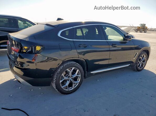 5UX33DT04R9X36681 2024 BMW X4 Черный Задняя правая четверть