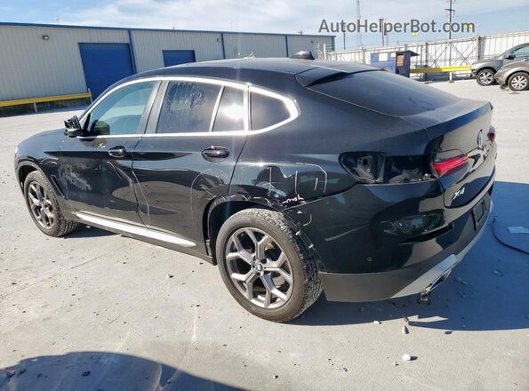 5UX33DT04R9X36681 2024 BMW X4 Черный Задняя левая четверть